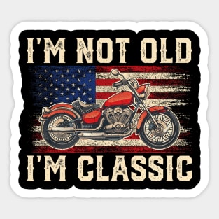 I'am not old Sticker